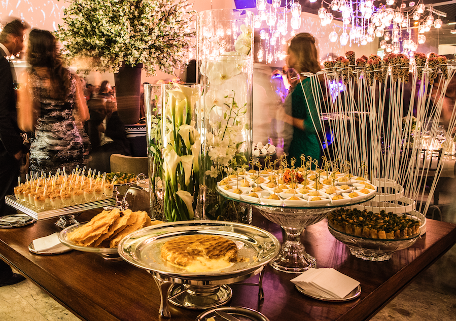 ilha gastronomica japonesa para casamento