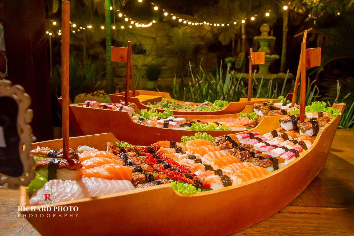 ilha gastronomica ou buffet tradicional qual escolher