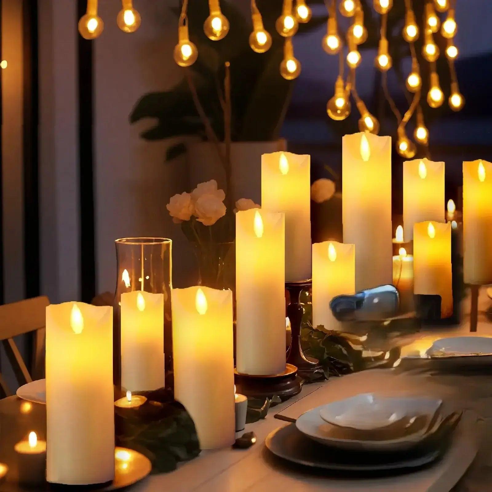 Velas de LED vs. Velas Tradicionais: Qual a Melhor Escolha para Sua Casa?