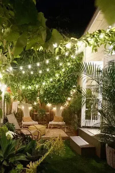 temperatura de cor para iluminação de árvores
