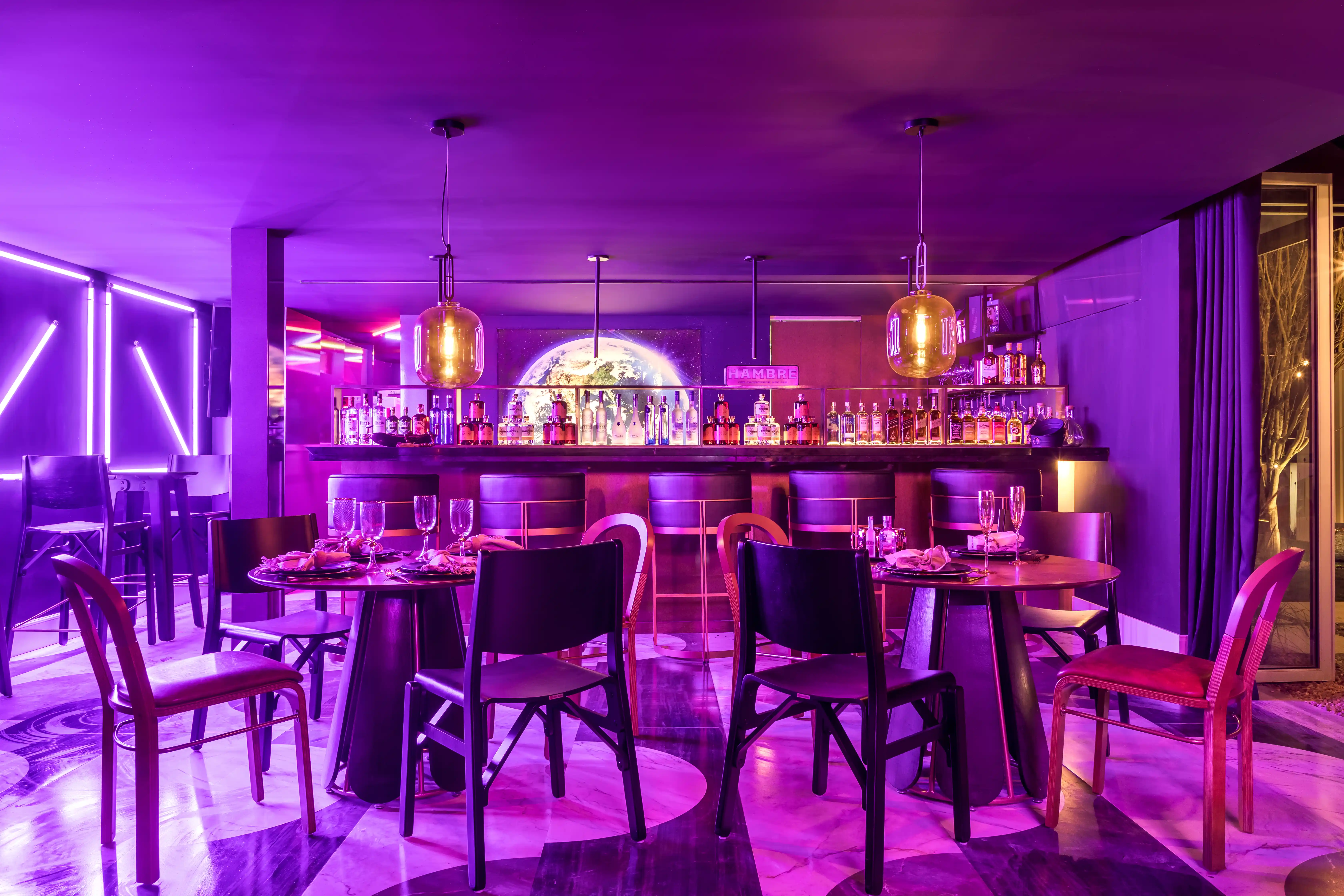 iluminacao para lounges