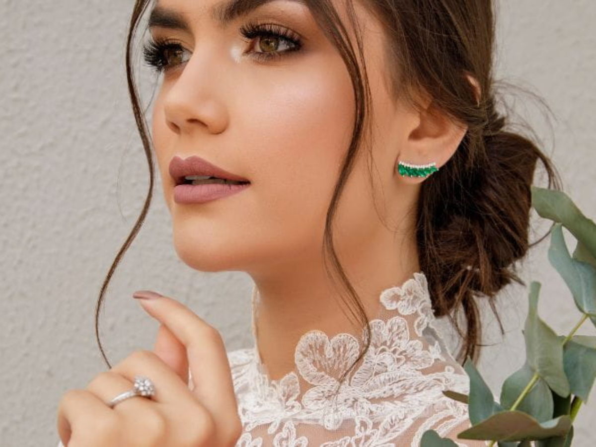 colar vs brinco para vestido de noiva tomara que caia