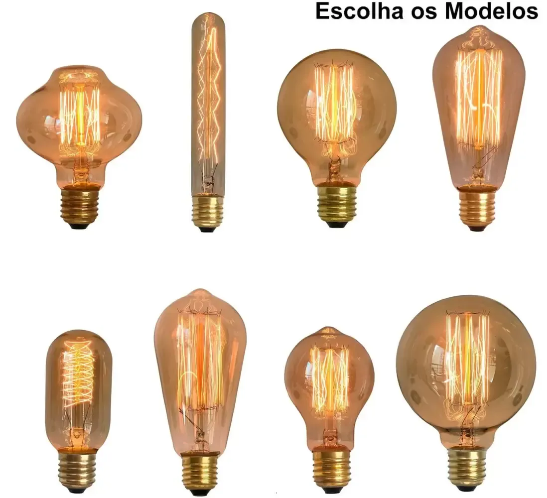lâmpada de filamento led dimerizável