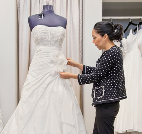 lavanderia especializada em vestido de noiva