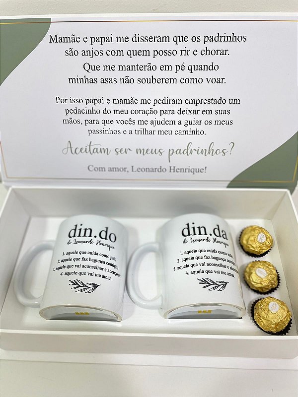 lembrança padrinho