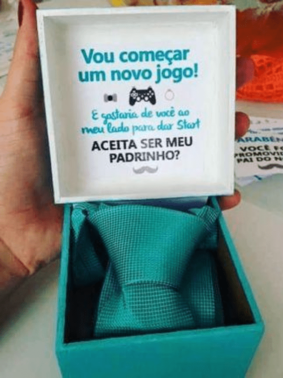lembrança padrinho