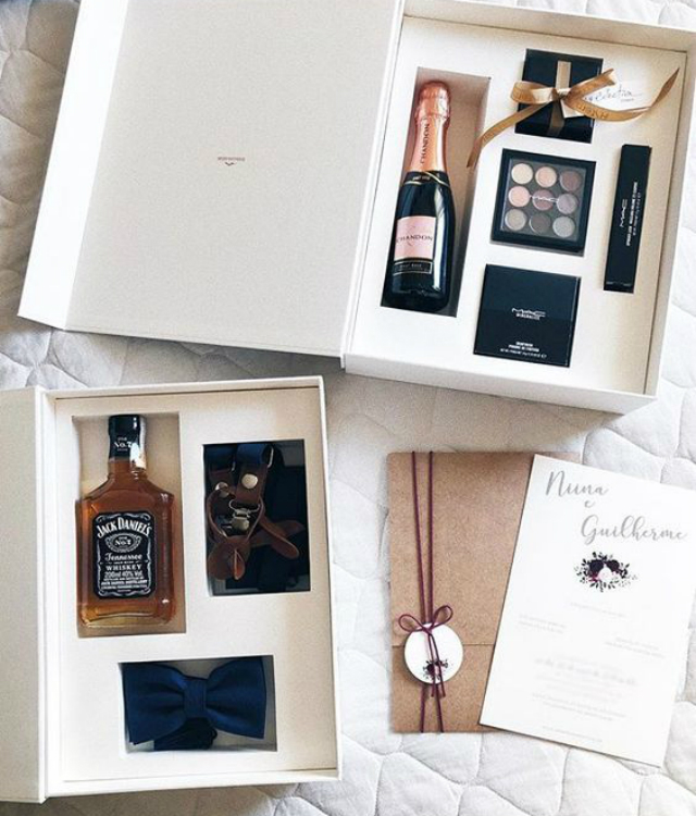 lembrança para os padrinhos