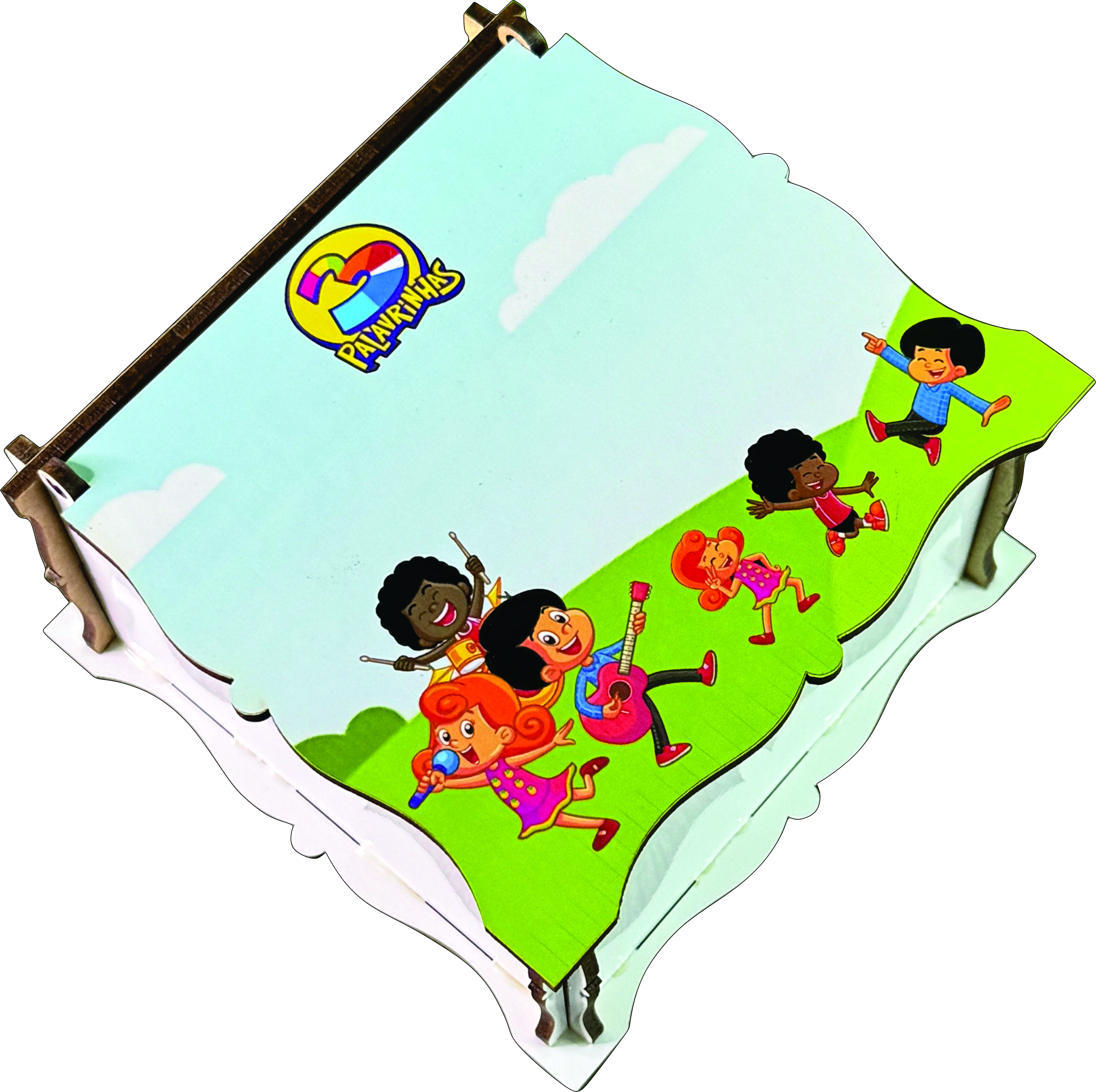 Sacola Lembrancinha 3 Palavrinhas Personalizadas