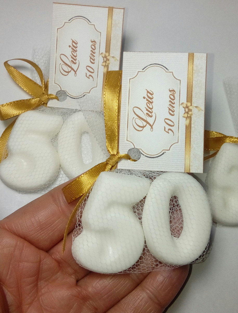 lembrancinha 50 anos