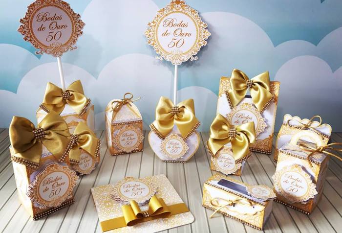 lembrancinha 50 anos