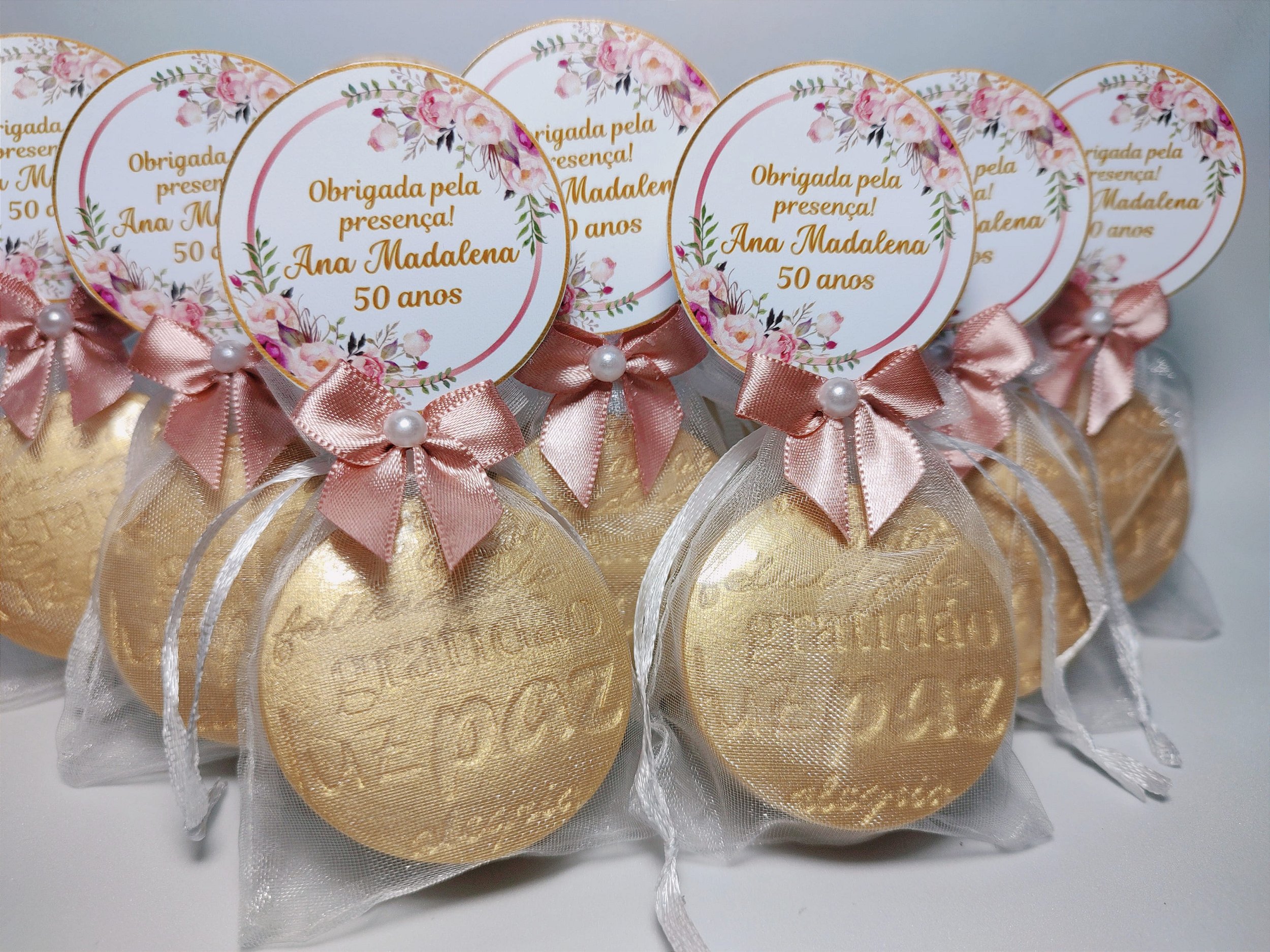 lembrancinha 50 anos