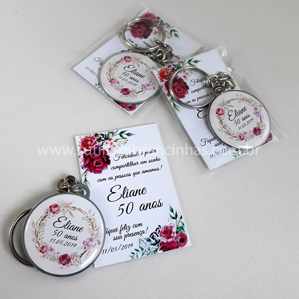 lembrancinha 50 anos