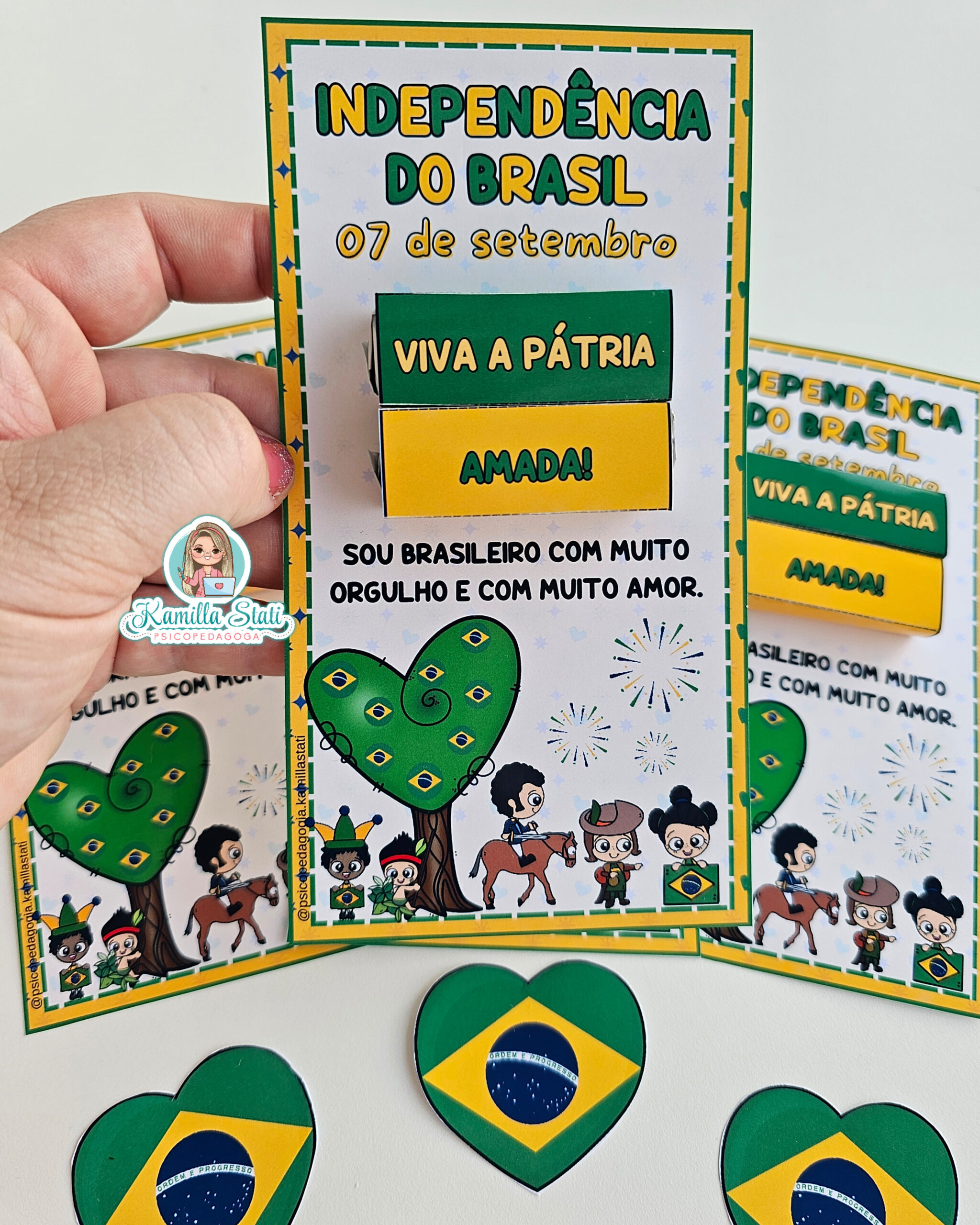 5 Ideias de Lembrancinhas Criativas para o 7 de Setembro
Como Fazer Lembrancinhas de EVA para o 7 de Setembro
Lembrancinhas Econômicas para o Dia da Independência
Personalizando Lembrancinhas: Dicas para Brindes Corporativos
O Significado das Cores e Símbolos nas Lembrancinhas de 7 de Setembro