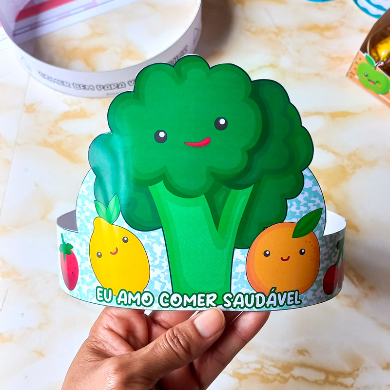 lembrancinha alimentação saudavel