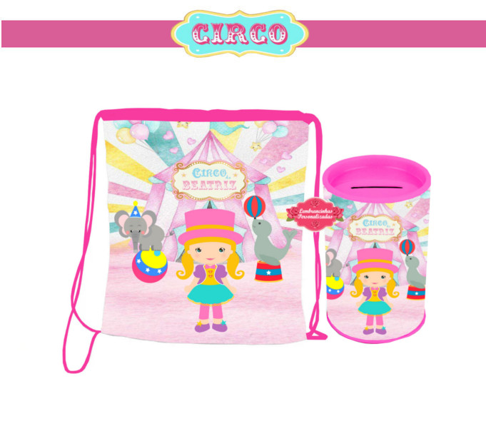 lembrancinha aniversario circo 1 ano