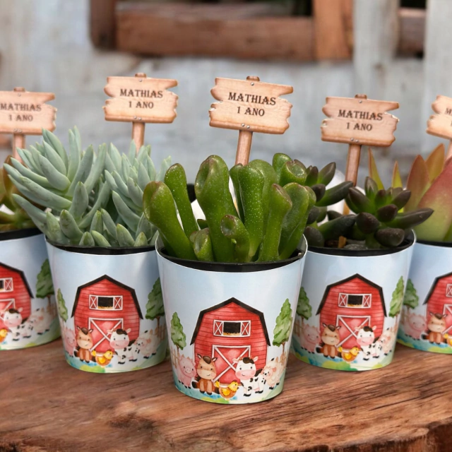 lembrancinha aniversario fazendinha