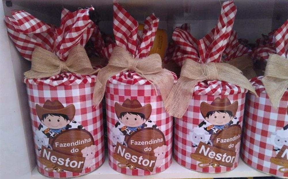 lembrancinha aniversario fazendinha