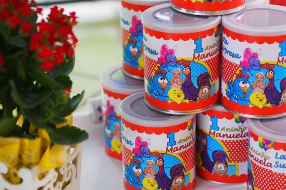 lembrancinha aniversario infantil reciclagem