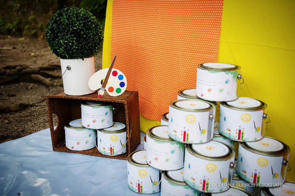 lembrancinha aquarela para convidados