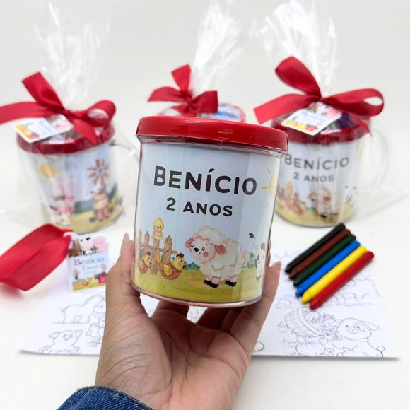 lembrancinha aquarela personalizada