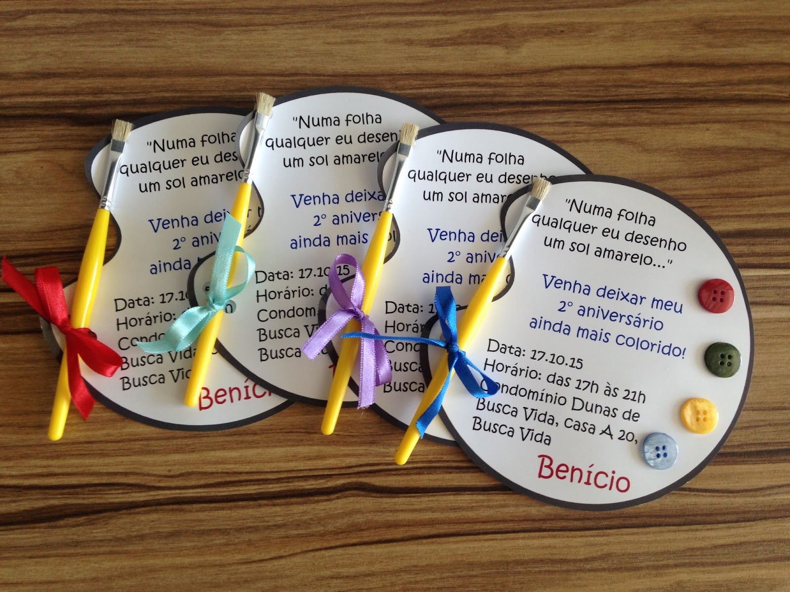 lembrancinha aquarela para convidados