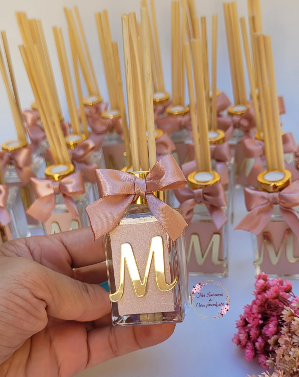 lembrancinha aromatizador de ambiente maternidade