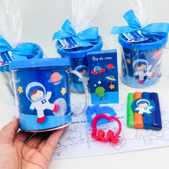 lembrancinha astronauta para menino