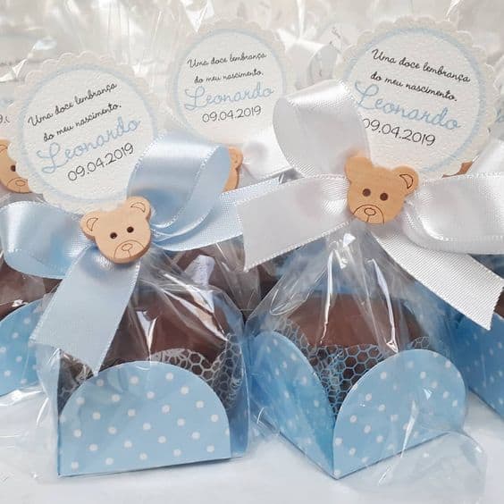lembrancinha barata maternidade menino