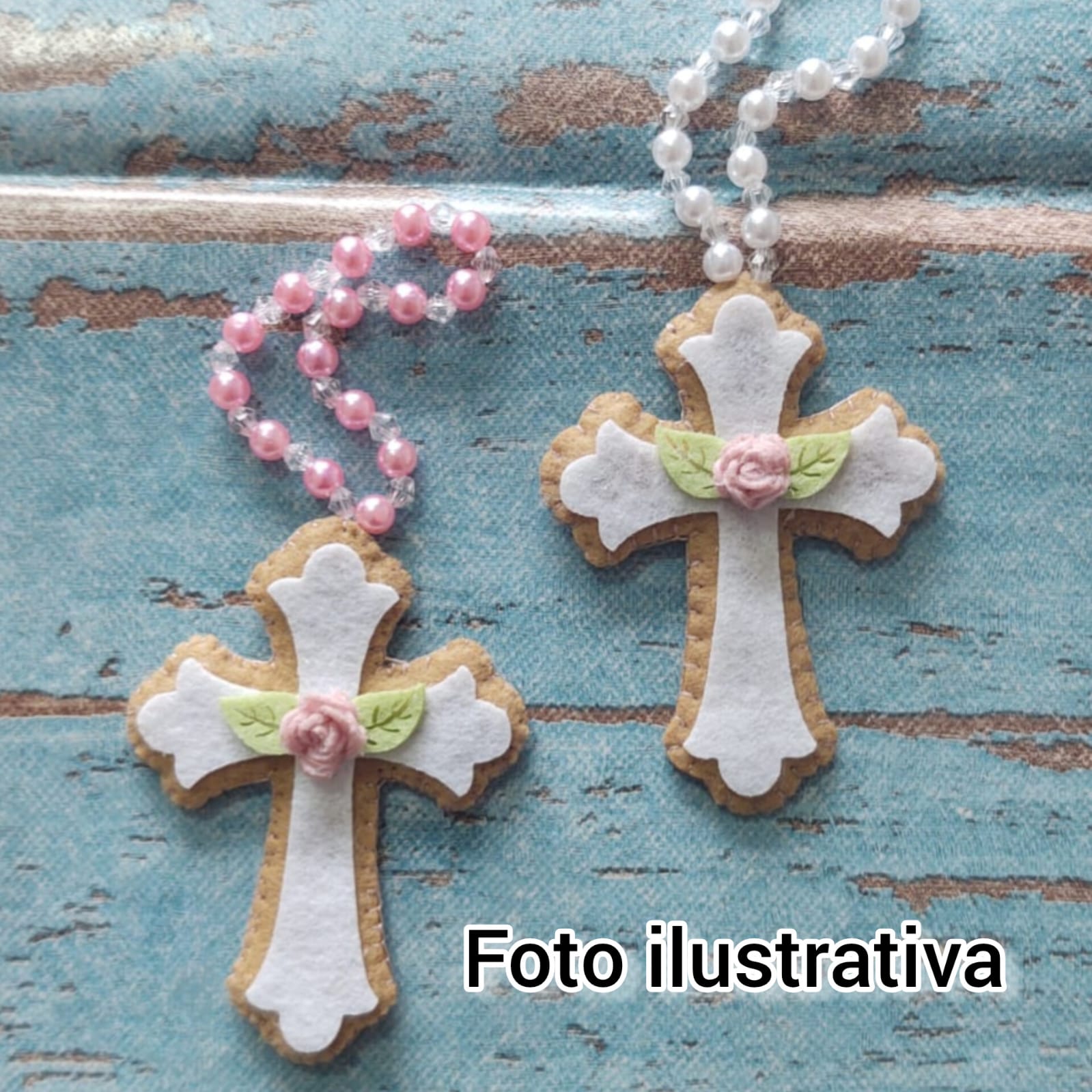 lembrancinha batizado feltro divino espírito santo