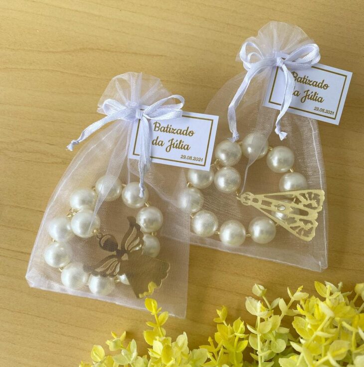 lembrancinha batizado menina
