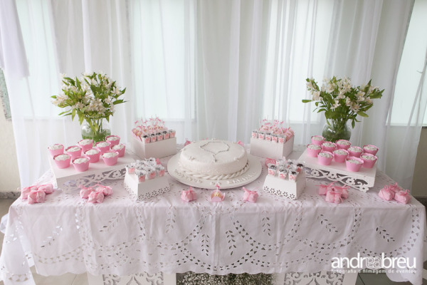 lembrancinha batizado menina