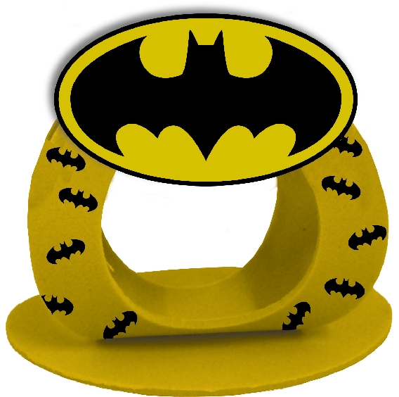 Moldes Gratuitos de Lembrancinhas do Batman em EVA para Imprimir