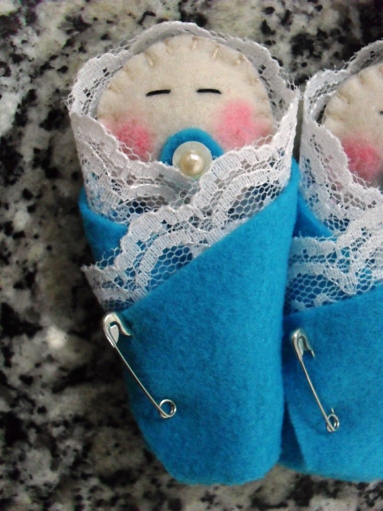 10 Ideias Criativas de Lembrancinhas de Feltro para Chá de Bebê