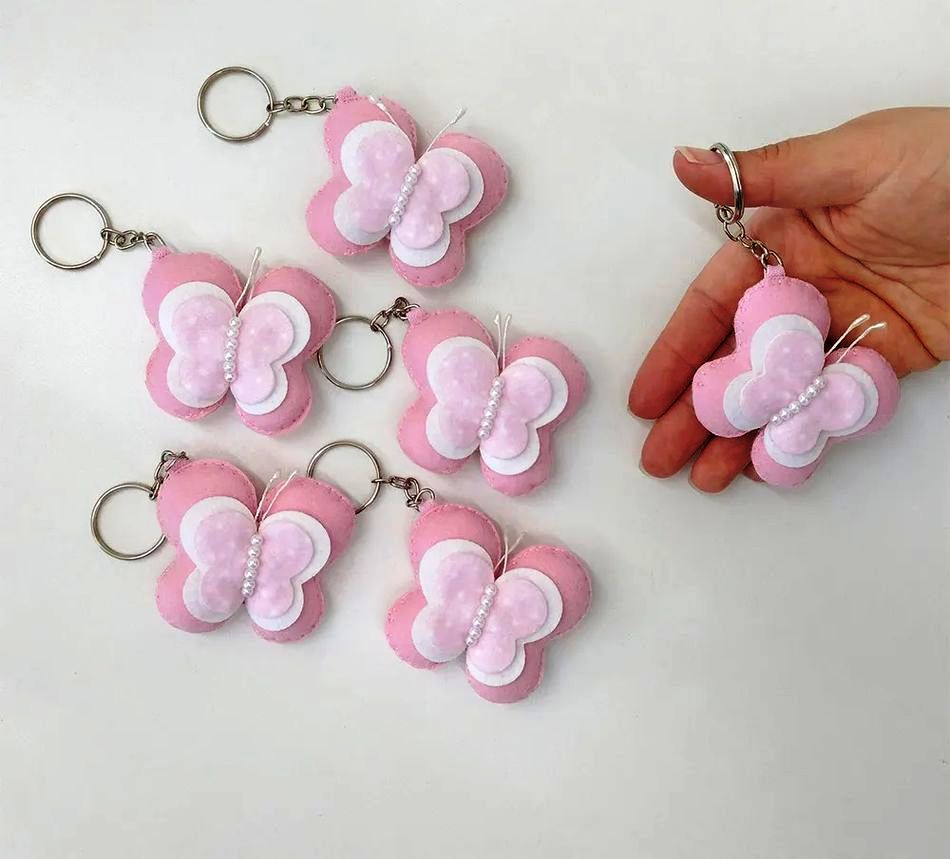 Como Fazer Lembrancinhas de Feltro para Maternidade DIY