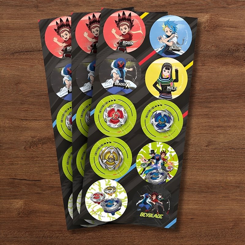 mini piões Beyblade para brinde