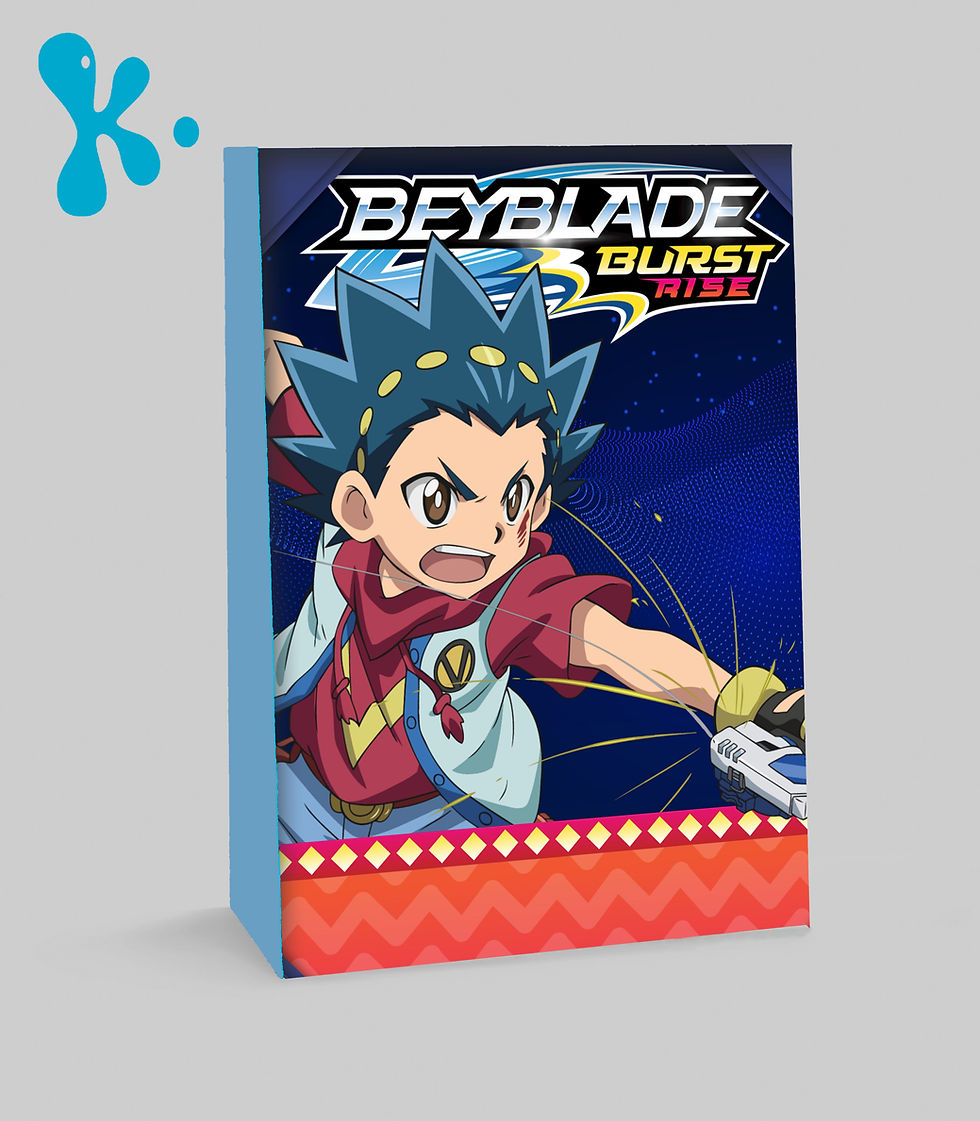 lembrancinhas criativas Beyblade
