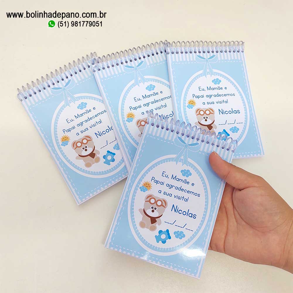 Bloquinho de Anotações: Ideias Criativas de Combinações para Lembrancinhas