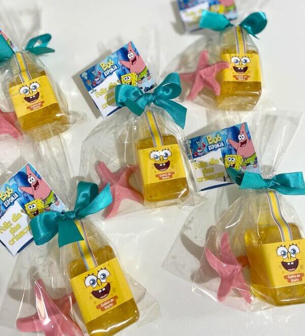 lembrancinha bob esponja vs patrick qual escolher