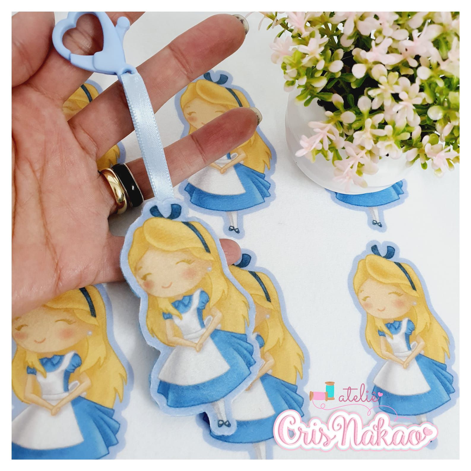 Inspirações de Decoração para Festa Branca de Neve com Peças de Feltro