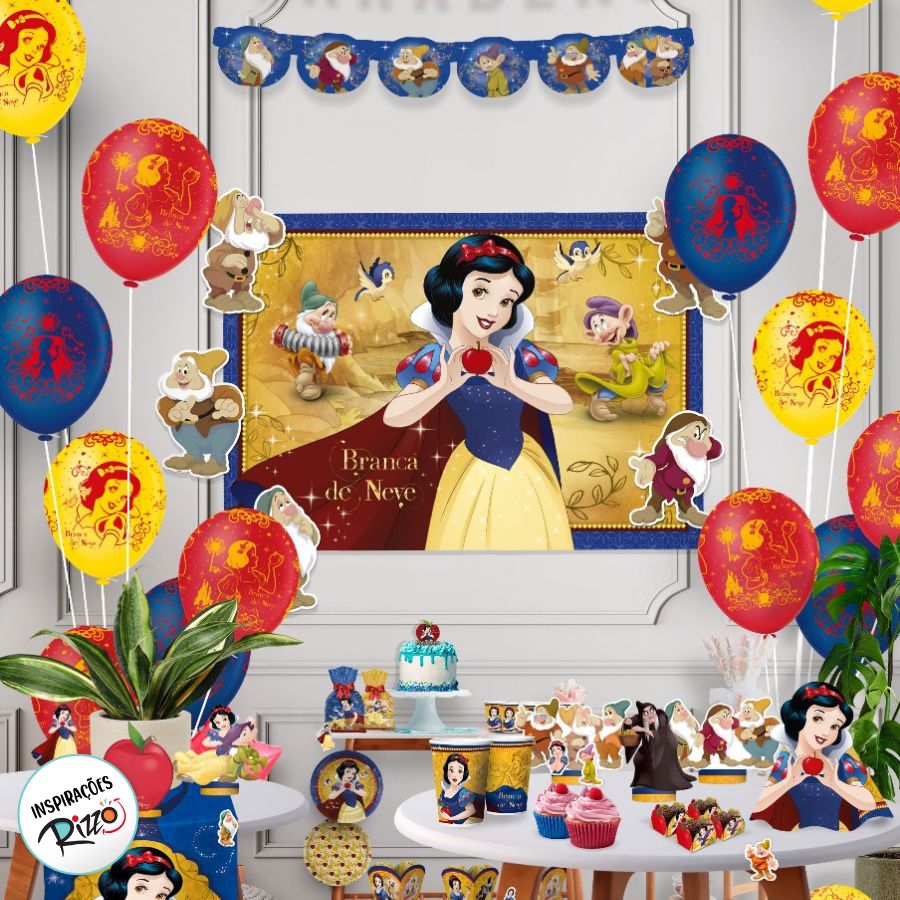 lembrancinha branca de neve luxo personalizada