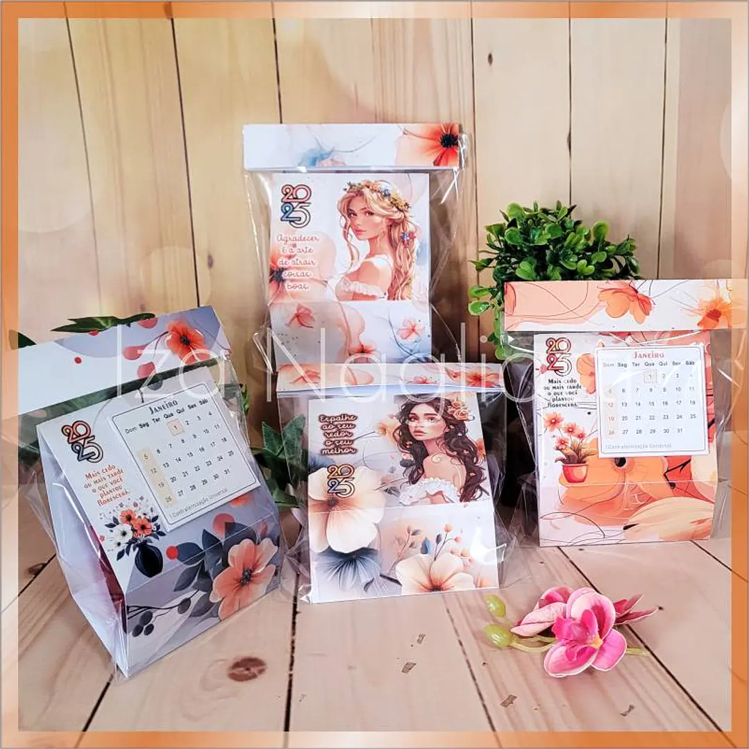 calendário com logo