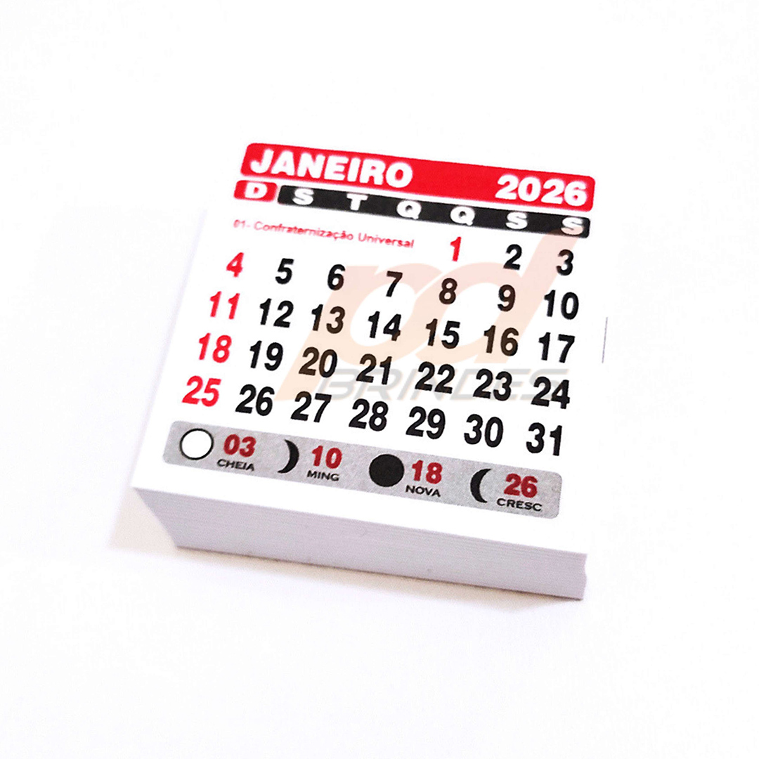 kit calendário lembrancinha