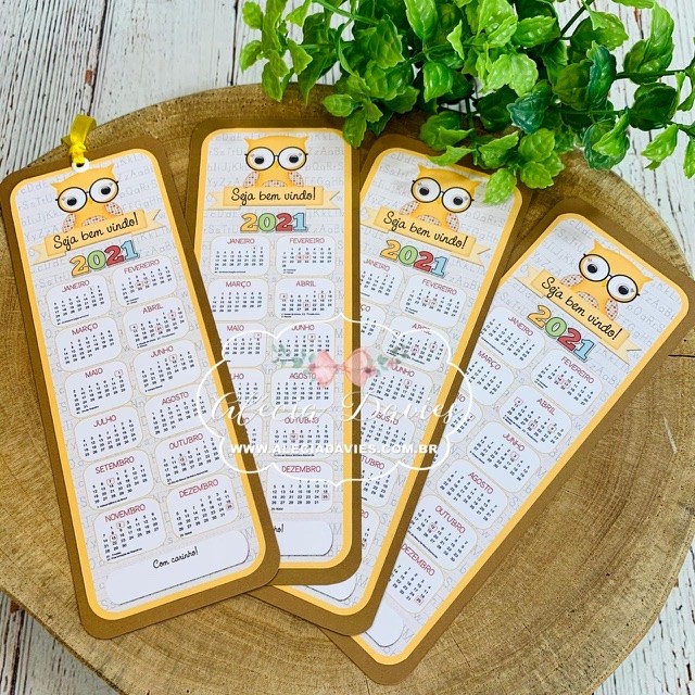 calendário 2026 lembrancinha
