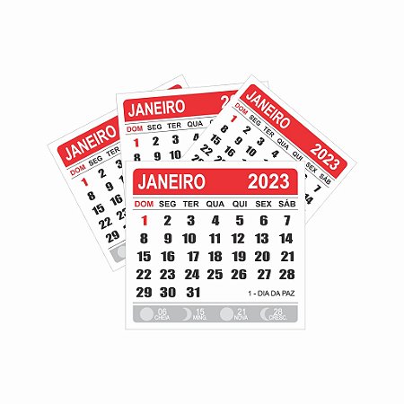 lembrancinha calendário final de ano