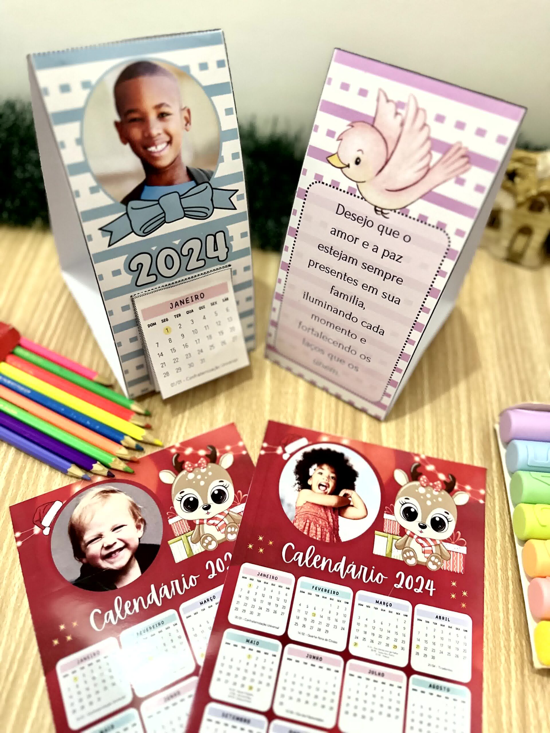 lembrancinha calendário final de ano