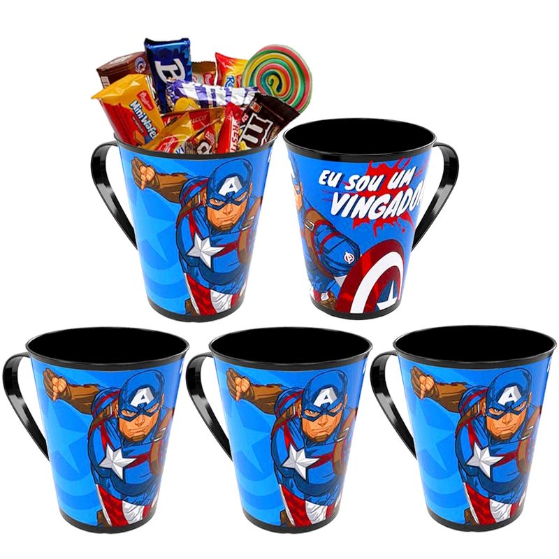 Guia completo de decoração para festa Capitão América