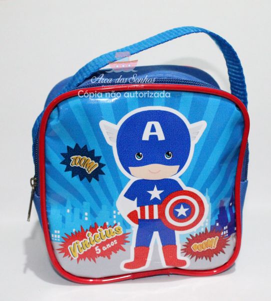 Recheios criativos para sacolinhas surpresa do Capitão América