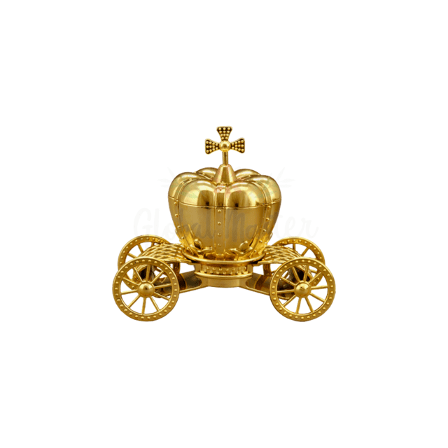 lembrancinha carruagem dourada