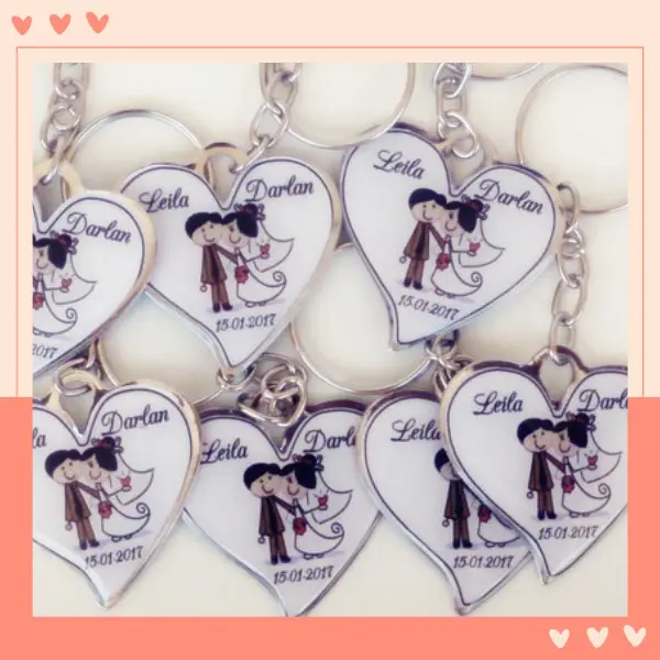 lembrancinha casamento civil personalizada