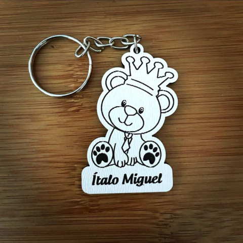 Chaveiro com tema Nuvem